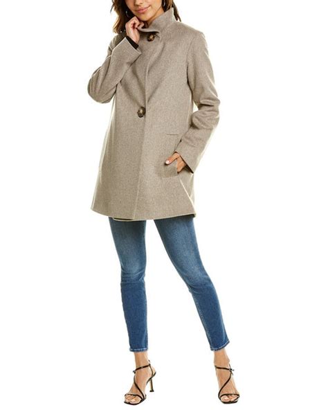 Fleurette Wool Coat Shopsimon