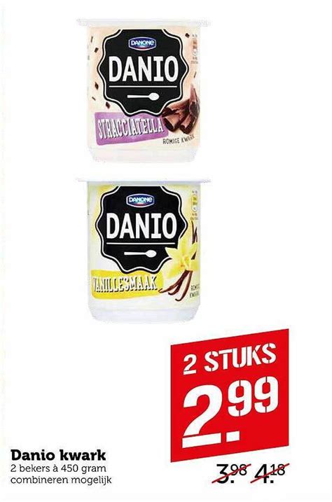 Danio Kwark 450 Gram Aanbieding Bij Coop