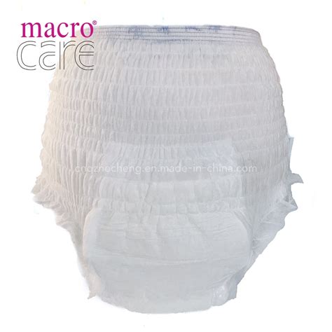 Macrocare Disposable Pull Up Adult Diaper Pants Factory Oem Pull On