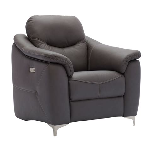 G Plan Jackson Leather Recliner Sofa Chair And Footstool Collection