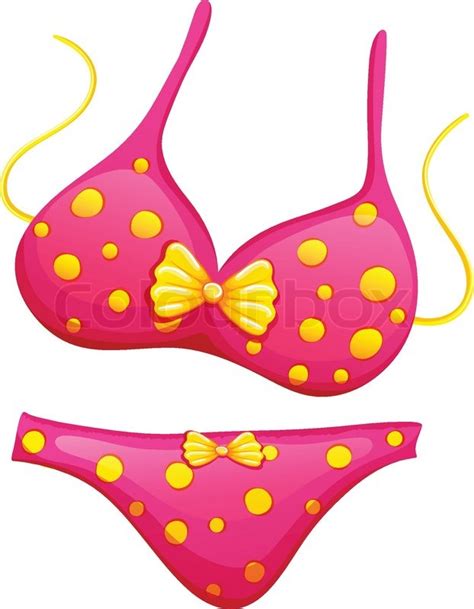 Pink Bikini Clipart Vector And Illustration Pink Bikini Clip Art Hot