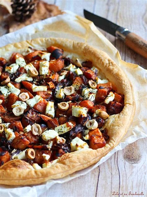 Tarte fine à la patate douce feta Lolo et sa tambouille