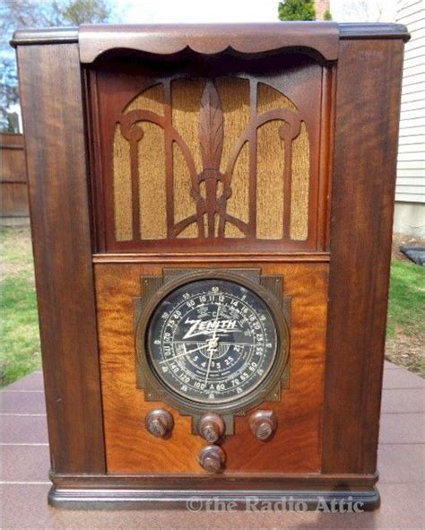 Zenith 6 S 27 Tombstone 1936 Antique Radio Vintage Radio Old Radios