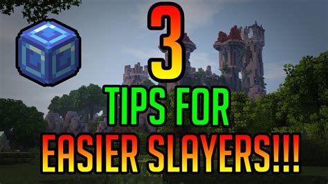 Important Tips For Slayers Hypixel Skyblock Guide Youtube