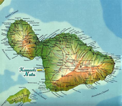 Maui Road Map Printable - Printable Maps