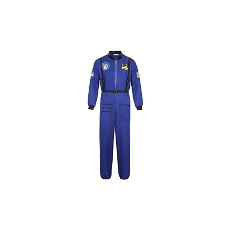 Costume Astronauta Tuta Blu Spaziale Per Adulti