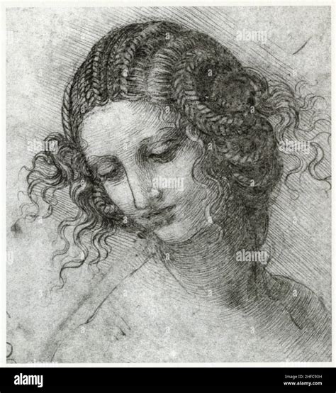 LEONARDO DA VINCI. STUDY FOR LEDA, CIRCA 1504. PEN AND INK DRAWING ON ...