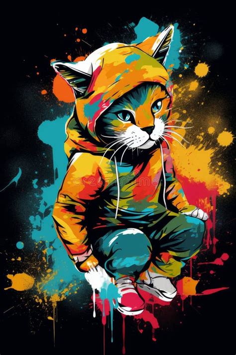 Hip Hop Cat Stock Illustrations – 338 Hip Hop Cat Stock Illustrations ...