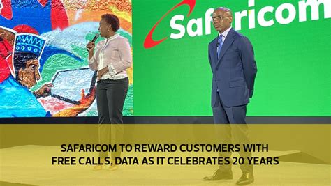 Safaricom To Reward Customers With Free Calls Data As It Celebrates