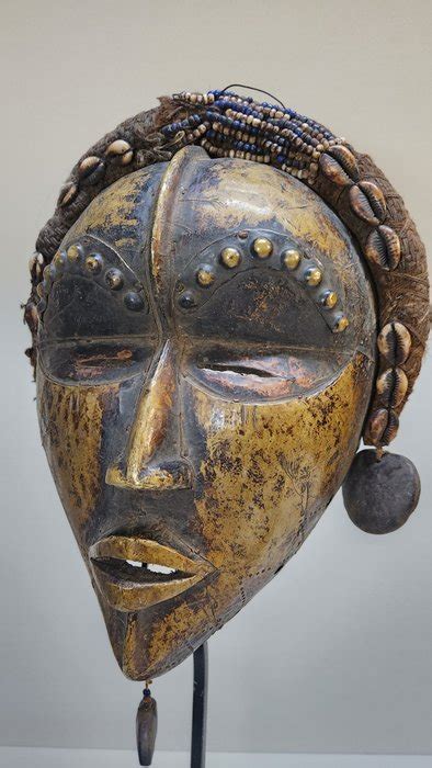 Superb Mask 1 Wood And Copper Dan Liberia Catawiki