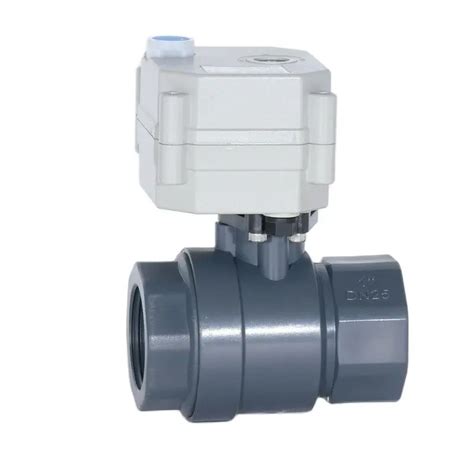 Valve Mini Dn Dn Mini V Lvula De Esfera Motorizada Upvc