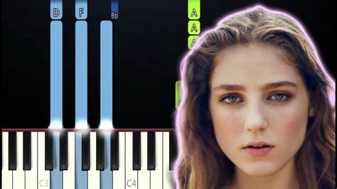 Birdy Skinny Love Piano Tutorial Youtube