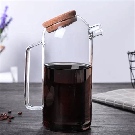 Théière cafetière en verre Transparent bouilloire résistante à la