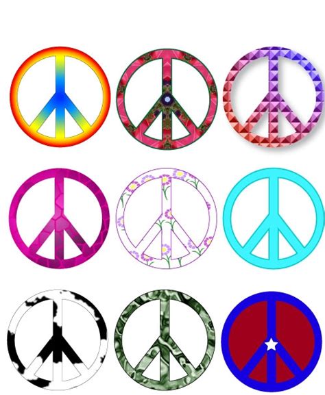 Printable Peace Sign Clipart Best