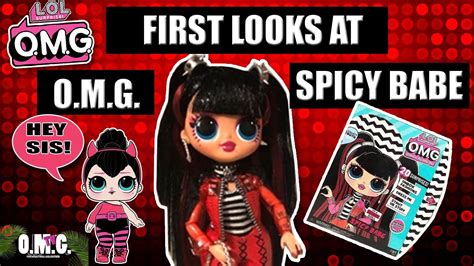 NEW LOL SURPRISE OMG SPICY BABE FIRST LOOKS SWEETS SPICY BABE YouTube