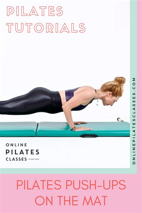 Push Ups On The Mat Online Pilates Classes In 2020 Pilates Workout Strength Workout Online