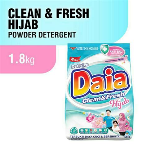 Jual Daia Detergent Kemasan Kg Clean Fresh Hijab Shopee Indonesia