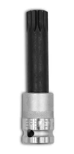 Llave Tubo Punta Multiestria Tamper Bremen X Color Gris