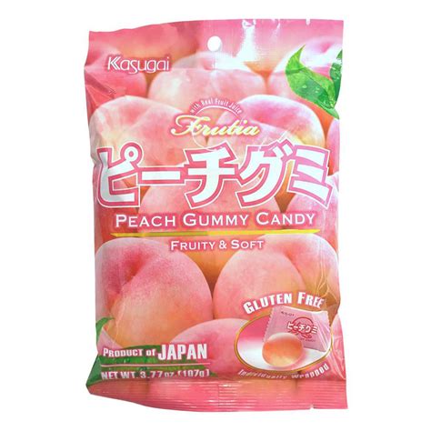 Kasugai Peach Gummy Candy Snackmoon