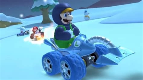 Mario Kart Tour New Ice Tour Youtube