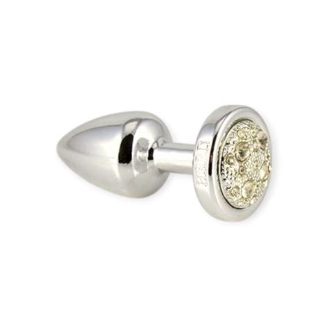 Plug Anal Cromado P Less Hard Pedras Cravejadas Sofistica O Lovetoys