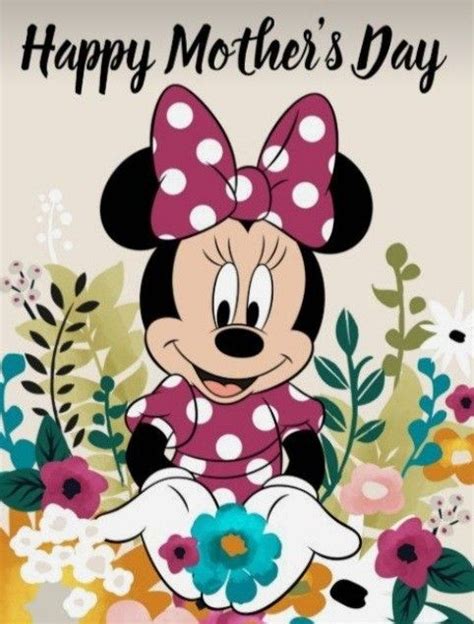 Pin By By Neuras On Mickey E Minnie Mouse Happy Mothers Day Wishes