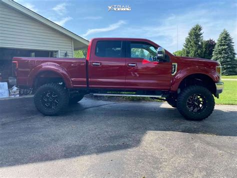 Ford F Super Duty Wheel Offset Aggressive Outside Fender