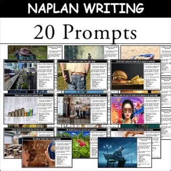 Naplan Writing Stimulus And Prompts Bundle Persuasive Narrative Writing