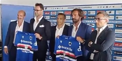 Pirlo Alla Samp Con Legrottaglie Conferenza Come La Serie A