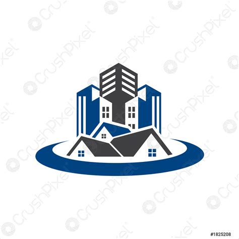 Building Logo Design Real Estate Vector Logo Template Logo For Stock