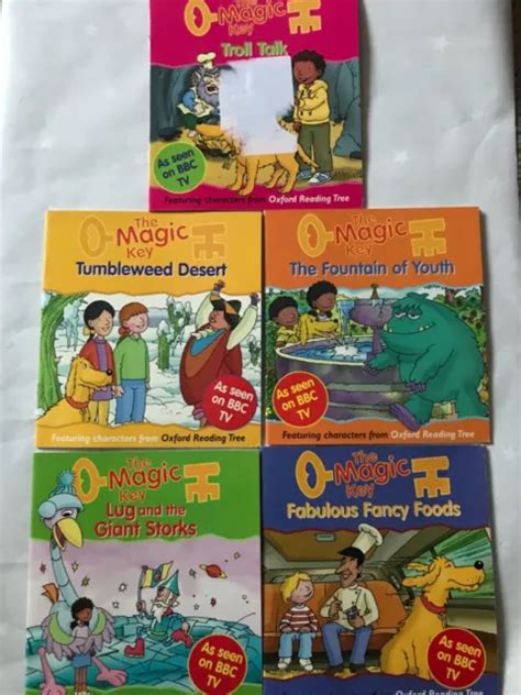 Oxford Reading Tree Magic Key Kipper Biff 5 X Book Bundle £755