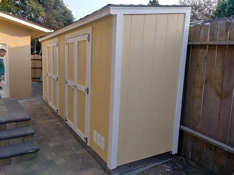 A Storage Favorite This Lean To Storage Shed Fits Perfectly Along Your