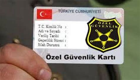 ÖZEL GÜVENLİK KİMLİK KARTLARI YENİLEME TARİHİ