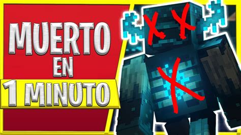 Como Matar Al Warden En Minecraft Bedrock Formas Faciles Youtube