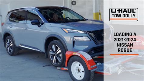 Loading A Nissan Rogue Onto A U Haul Tow Dolly Youtube