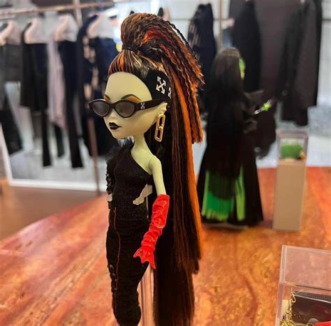 Monster High Off White Collector Dolls Fashion Brand Collaboration