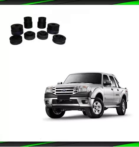 Kit Coxim Cabine Só Borracha Ford Ranger 98 11 Dupla Parcelamento