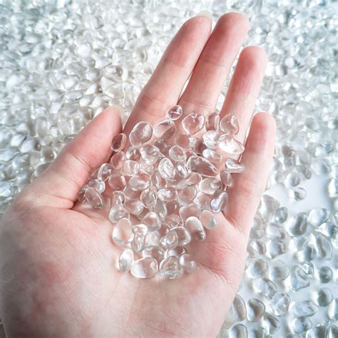 Small Glass Pebbles