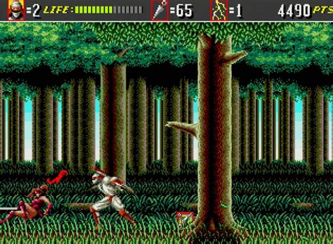 Games In The Spotlight Shinobi Iii Return Of The Ninja Master Game