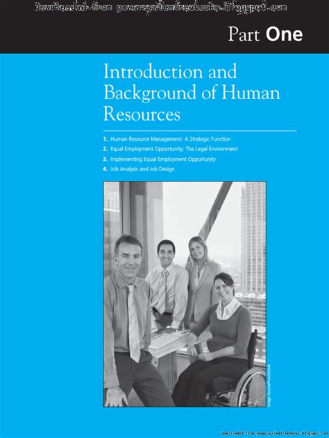 1 Human Resource Management A Strategic Function Pdf Compensation And Benefits Human