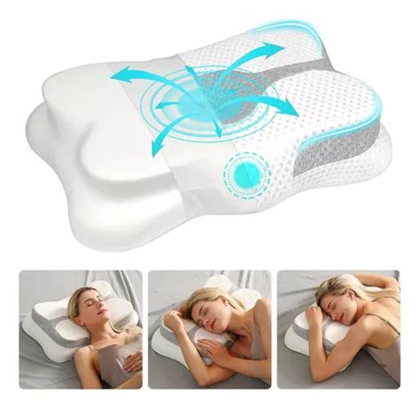 Almohada Cervical Para Aliviar El Dolor De Cuello Cuotas Sin Inter S