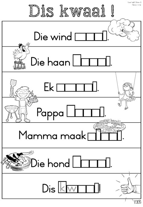 Afrikaans Aktiwiteite Vir Graad 5 Images And Photos Finder Images And