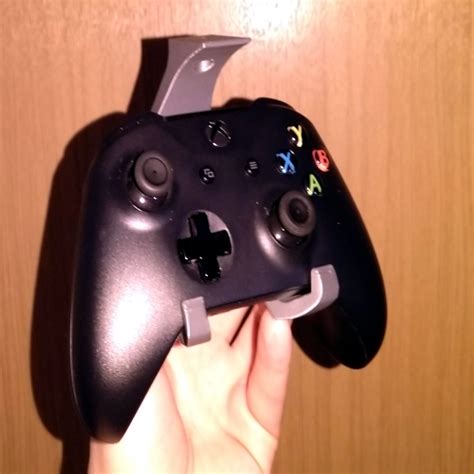 Under Desk Xbox One Controller Holder By Mirko Download Free Stl