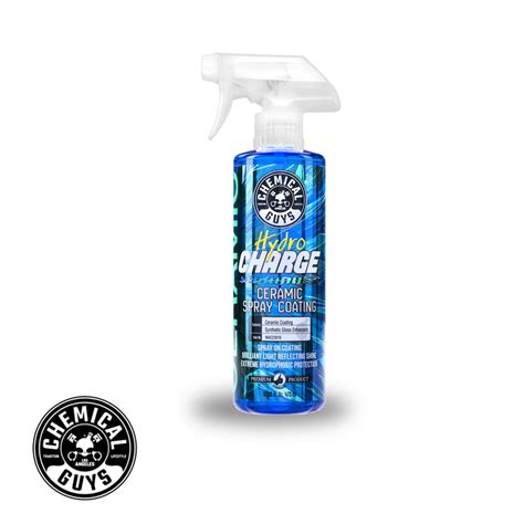 Chemical Guys Hydro Charge High Gloss Hydrophobic Sio2 Ceramic Spray C