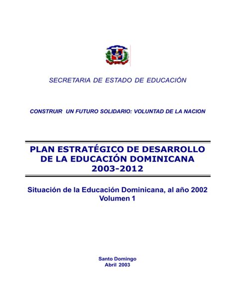 Plan Estrat Gico Volumen P