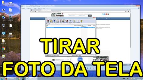 Como Tirar Uma Foto Da Tela Do Computador Com O Programa Foto Da Tela 1