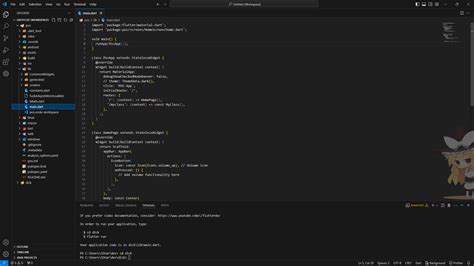 Dart Visual Studio Code Not Recognizing Flutter Project No Syntax