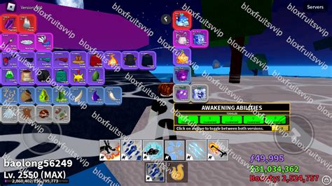 Blox Fruits Level 2550 Godhuman Valkyrie Helm Mirror Frac