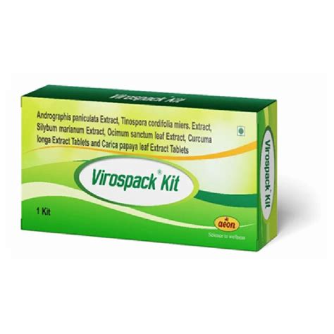 Virospack Kit Andrographis Paniculata Extract Tablet At Rs 169 Piece