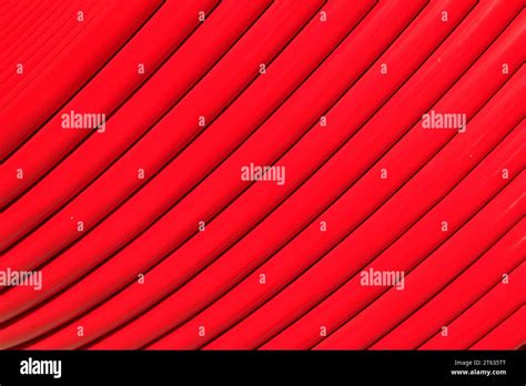 Red Steel Tube Sculpture Stock Photo Alamy